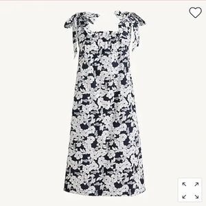 NWT Jcrew Tie Shoulder Dress in Magnolia Floral